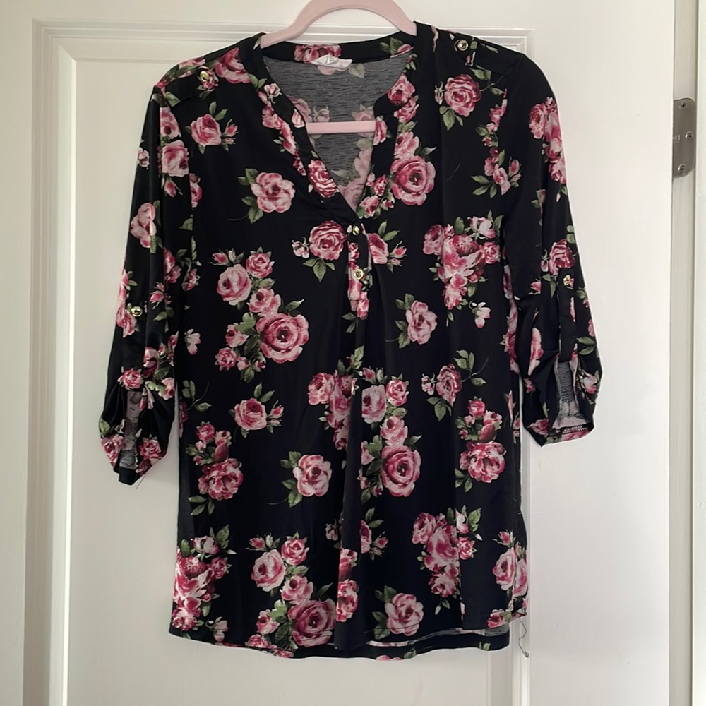 Floral Blouse- S